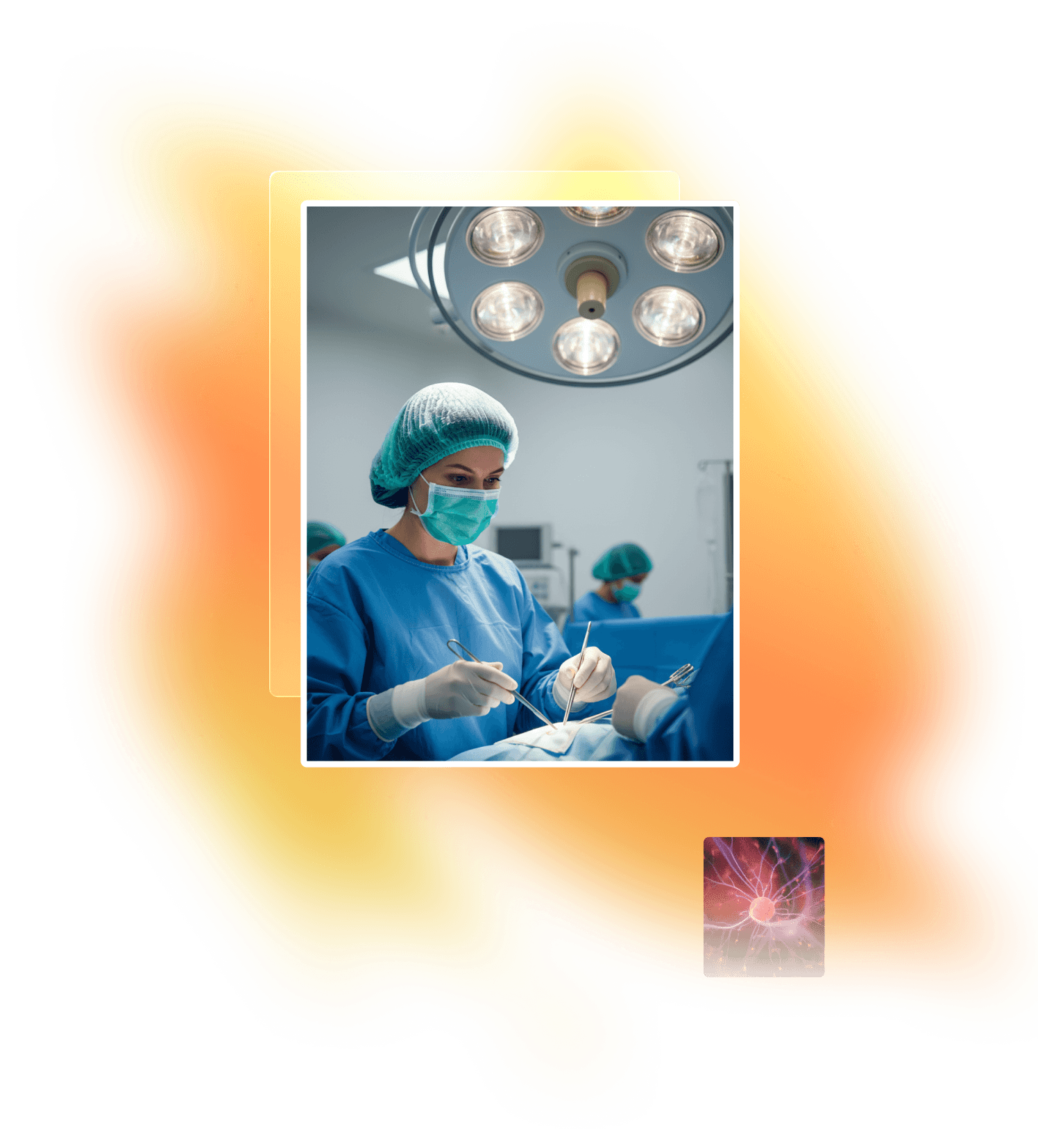 surgeon in the operating room